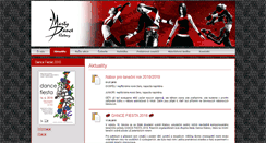 Desktop Screenshot of martydance.cz